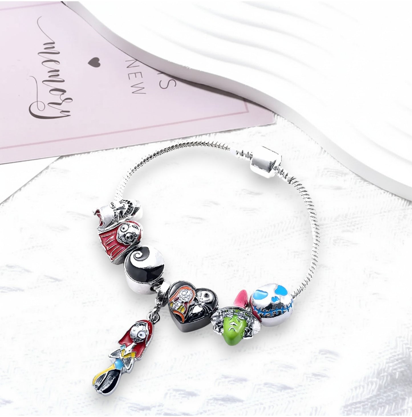 Bracelet + Charms The Nightmare Before Christmas